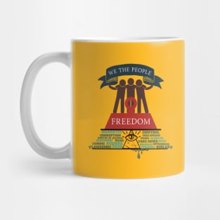 Power To The People - Freedom From Tyranny Mug